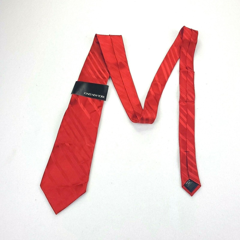 Jones New York Mens Tie 100% Silk New